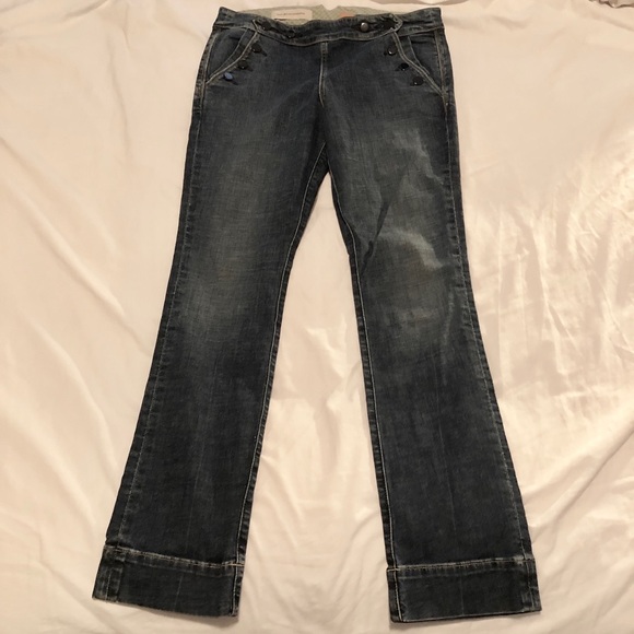 New PILCRO Letterpress Anthro Denim Jeans 29 - Picture 2 of 5